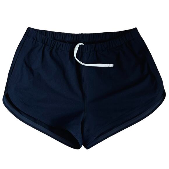 Outdoor Voices Women’s Sz S Black Athletic Shorts Jog 2.5" Stretch Running - Picture 2 of 11